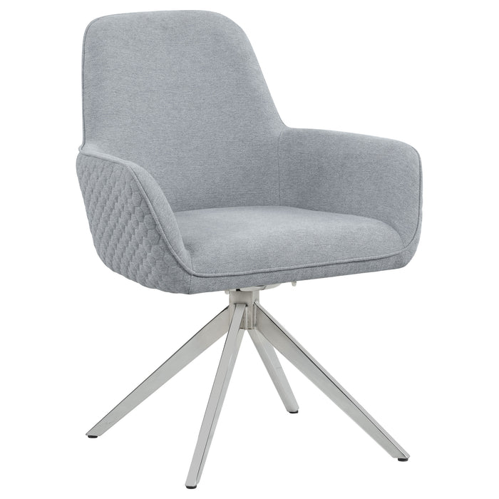 Abby Swivel Dining Arm Chair