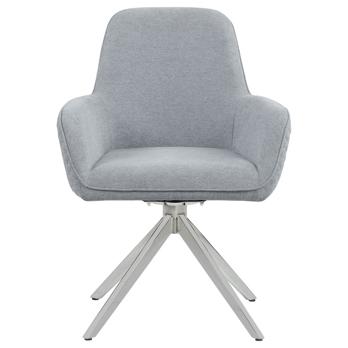 Abby Swivel Dining Arm Chair
