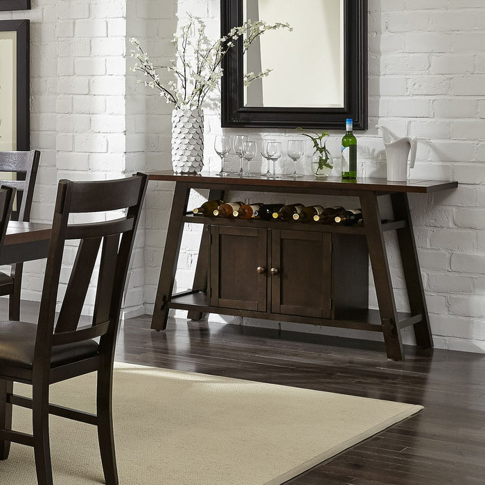 Liberty Furniture Lawson Server in Light/Dark Expresso image