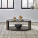 Liberty Furniture City View Oval Cocktail Table in Coffee Bean image