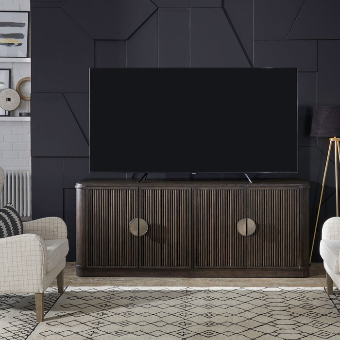 Liberty Furniture City View 82 Inch TV Console in Coffee Bean image