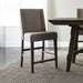 Liberty Furniture Double Bridge Upholstered Counter Chair (RTA) in Dark Chestnut (Set of 2) image