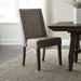 Liberty Furniture Double Bridge Upholstered Side Chair in Dark Chestnut (Set of 2) image