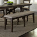Liberty Furniture Double Bridge Bench (RTA) in Dark Chestnut image