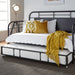 Liberty Furniture Vintage Series Twin Metal Trundle in Black image