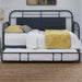 Liberty Furniture Vintage Series Twin Metal Trundle in Navy image