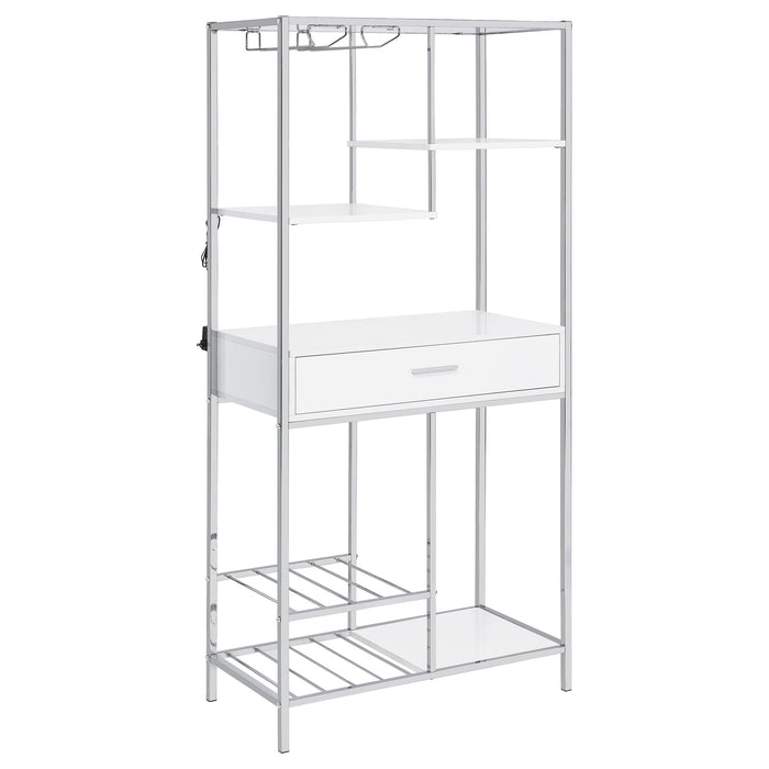 Figueroa Wine Cabinet with LED Lighting