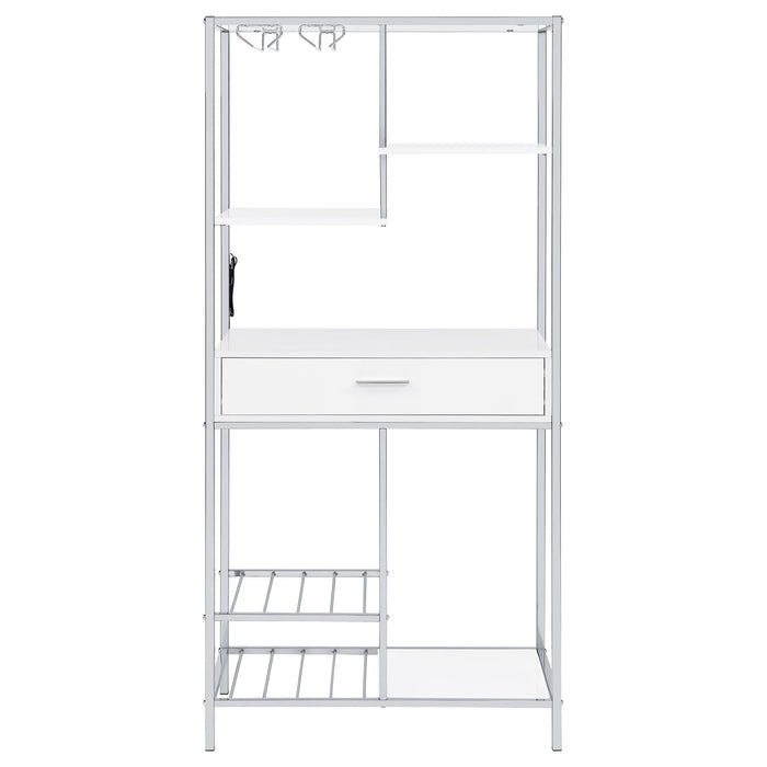 Figueroa Wine Cabinet with LED Lighting
