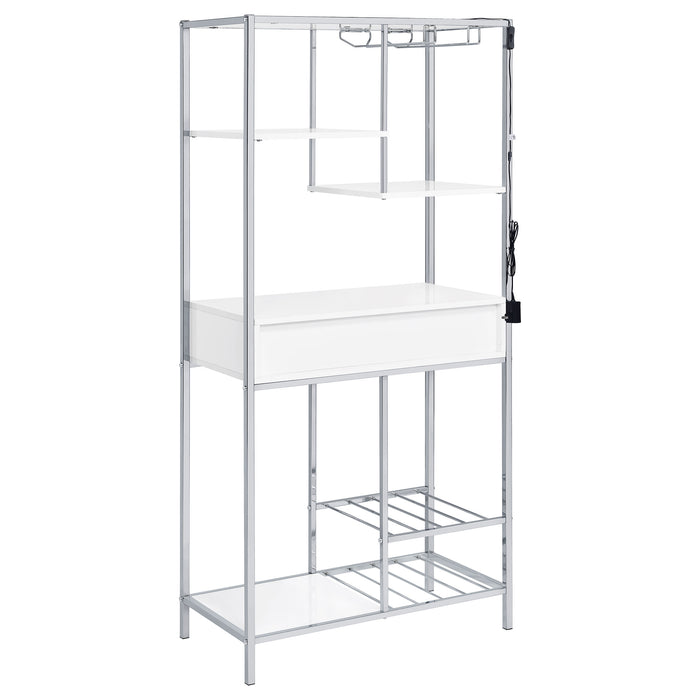 Figueroa Wine Cabinet with LED Lighting