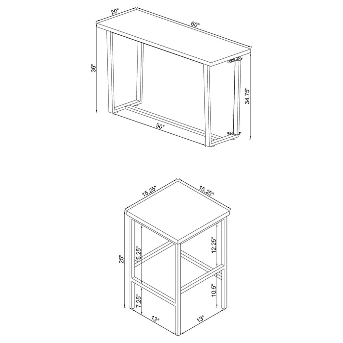 Marmot Counter Height Dining Set