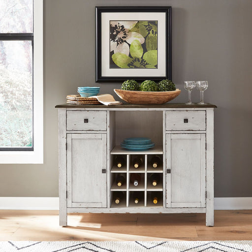 Liberty Furniture Carolina Crossing Server in White image