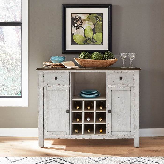 Liberty Furniture Carolina Crossing Server in White image