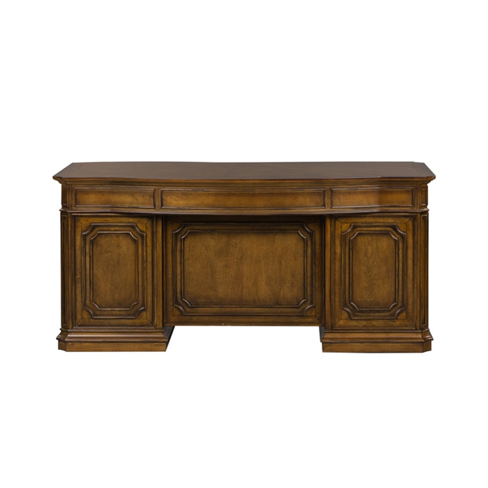 Amelia Jr Executive Desk in Antique Toffee