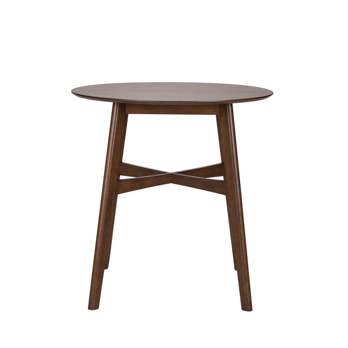 Space Saver Gather Table in Satin Walnut