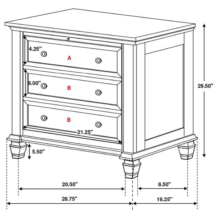 Sandy Beach Bedroom Set