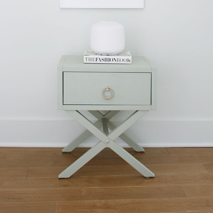 Liberty Furniture East End Accent Table in Green Mist EST SHIP TIME APPX 4 WEEKS image
