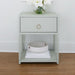 Liberty Furniture East End 1 Shelf Accent Table in Green Mist EST SHIP TIME APPX 4 WEEKS image