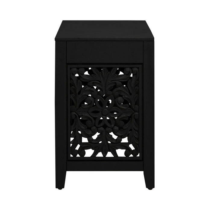 Trellis Lane Accent Writing Desk in Black EST SHIP TIME APPX 4 WEEKS