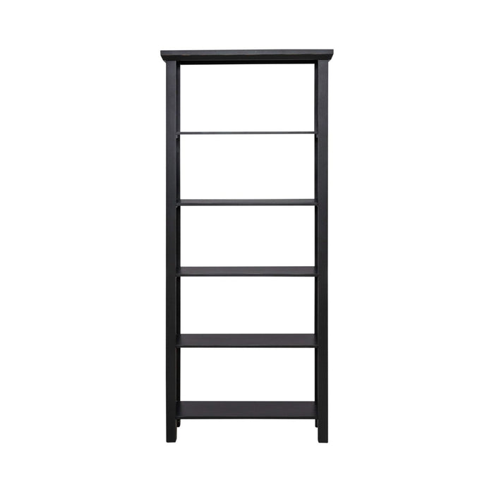 Trellis Lane Accent Bookcase in Black EST SHIP TIME APPX 4 WEEKS