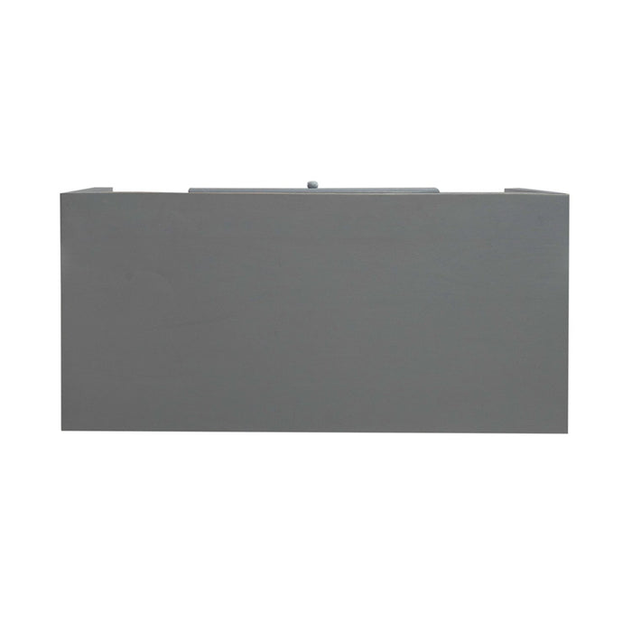 Trellis Lane Accent Writing Desk in Grey EST SHIP TIME APPX 4 WEEKS
