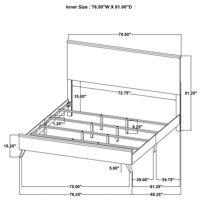 Kaywood Panel Bed