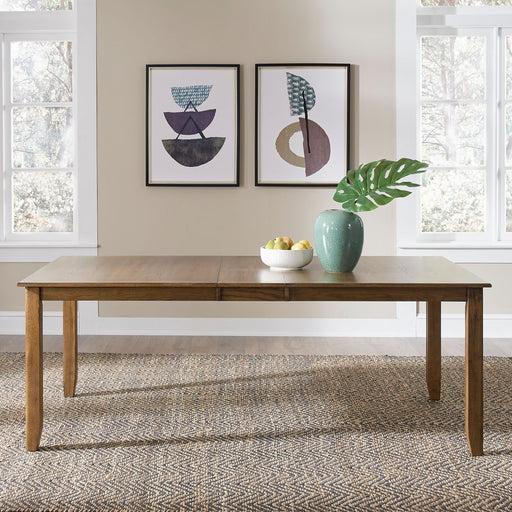 Liberty Furniture Santa Rosa II Rectangular Leg Table in Antique Honey image