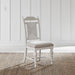 Liberty Furniture River Place Panel Back Side Chair (Set of 2) in Riverstone White & Tobacco image