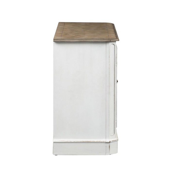 Magnolia Manor TV Console in Antique White