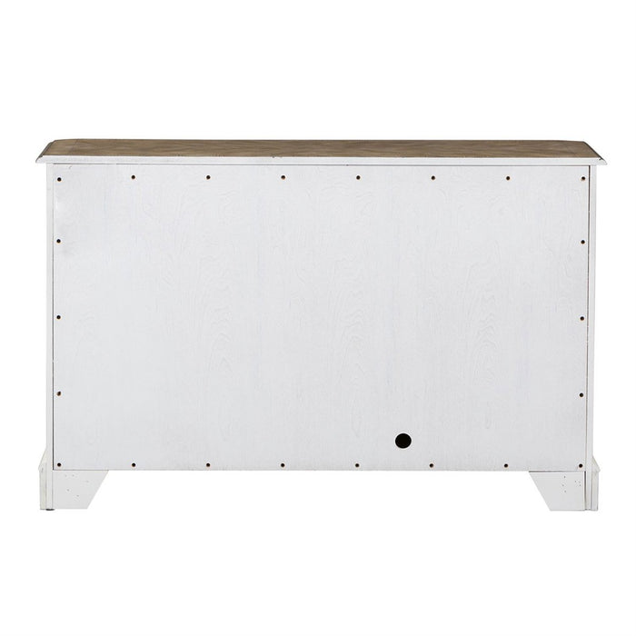 Magnolia Manor TV Console in Antique White