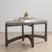 Liberty Furniture Cascade Oval Cocktail Table in Wire Brush Rustic Brown image