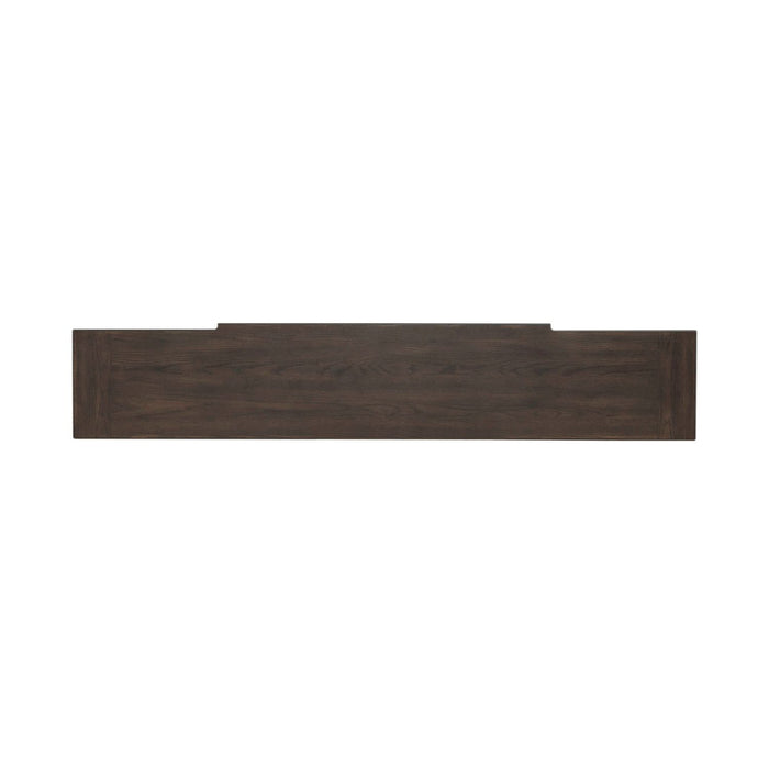 Paradise Valley Hall Console Table in Saddle Brown EST SHIP TIME APPX 4 WEEKS