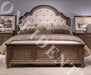 Liberty Furniture Paradise Valley Cal King Upholstered Bed in Saddle Brown image