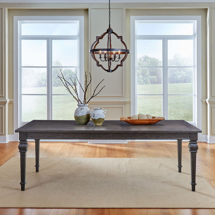 Liberty Furniture Paradise Valley Rectangular Leg Table in Saddle Brown image