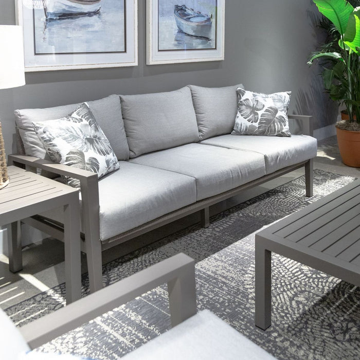 Plantation Key Outdoor Sofa in Granite