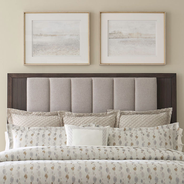 Liberty Furniture Modern Edge King Upholstered Bed in Caffe image