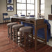 Liberty Aspen Skies Swivel Barstool in Russet Brown image
