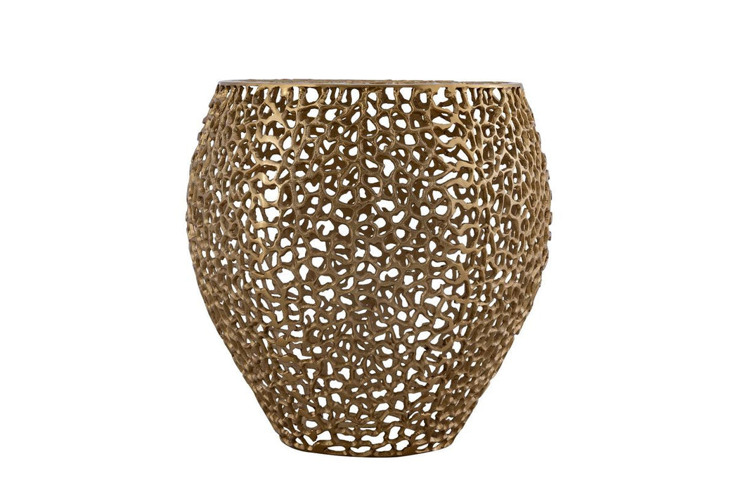 Galaxy Home ET3403-18 Coffee Table in Gold