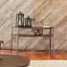 Liberty Breckinridge Demilune Sofa Table in Mahogany image