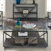Liberty Furniture Arista Rectangular Cocktail Table in Cobblestone Brown image