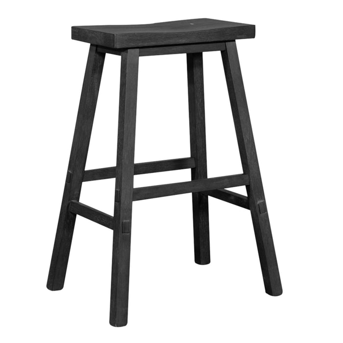 Creations II 30 Inch Sawhorse Stool in Slate (Set of 2)