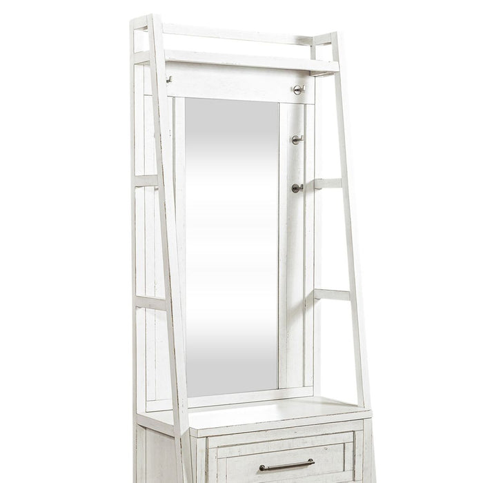 Liberty Furniture Modern Farmhouse Hall Tree in White image