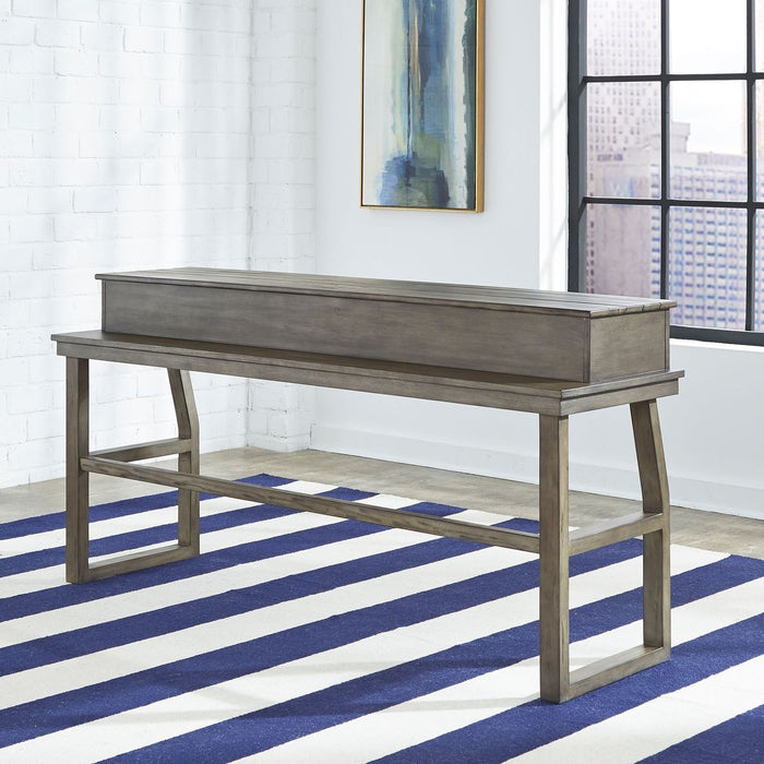 Hayden Way Console Bar Table in Gray