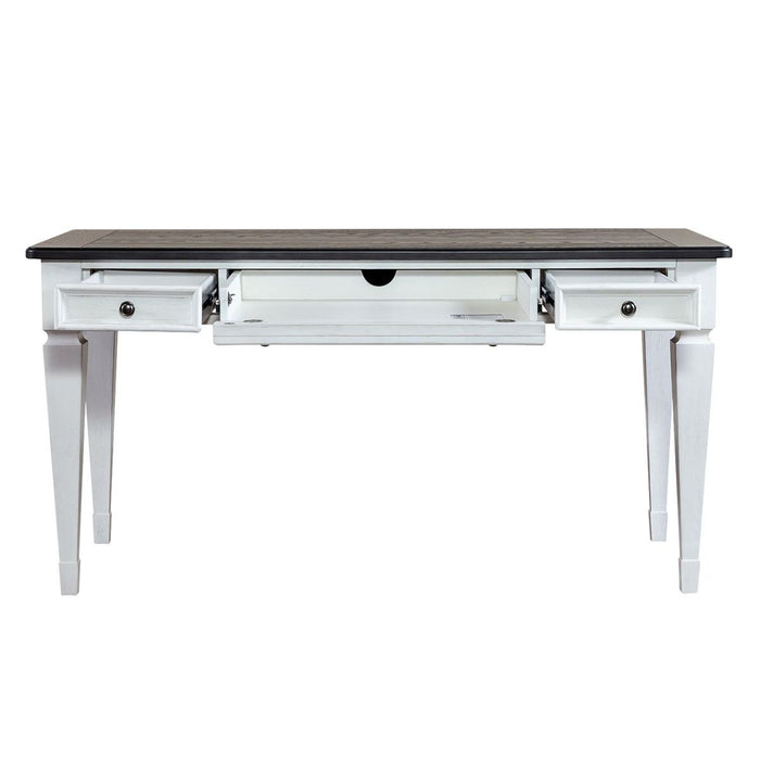 Allyson Park Writing Desk in Wirebrushed White