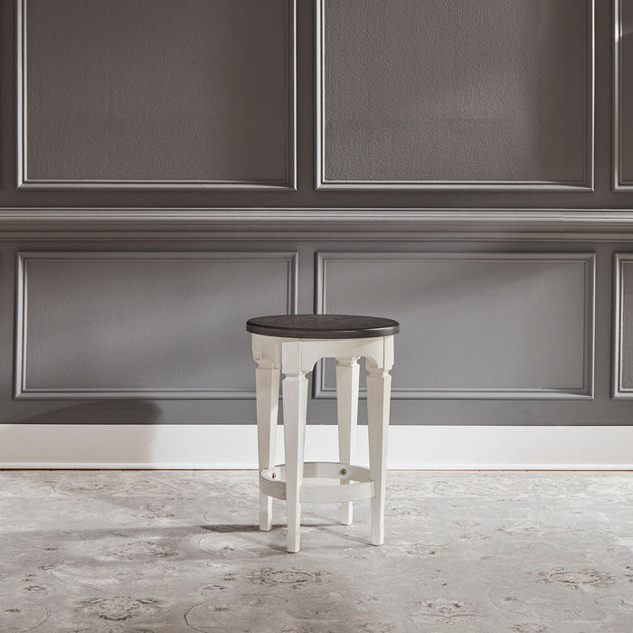 Liberty Allyson Park Console Stool in Wirebrushed White image