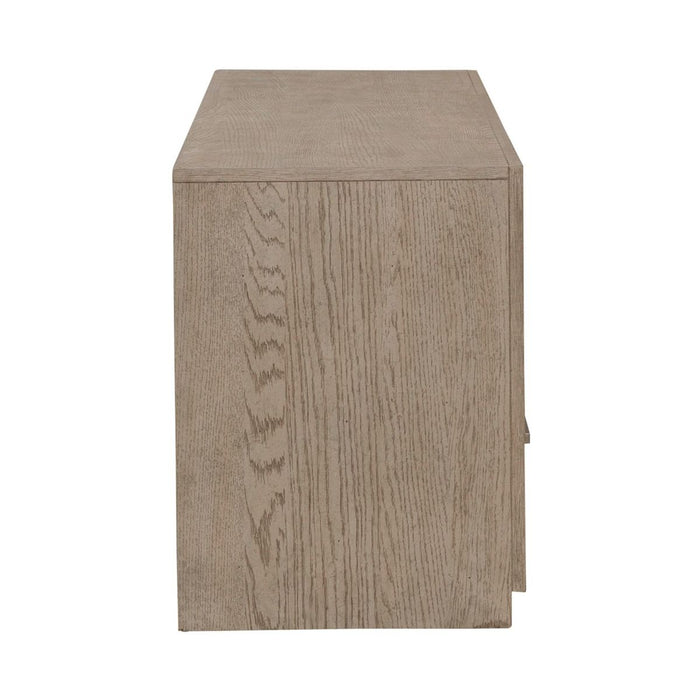 City Scape Entertainment TV Console in Burnished Beige