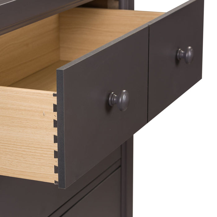 Cottage View 5 Drawer Chest