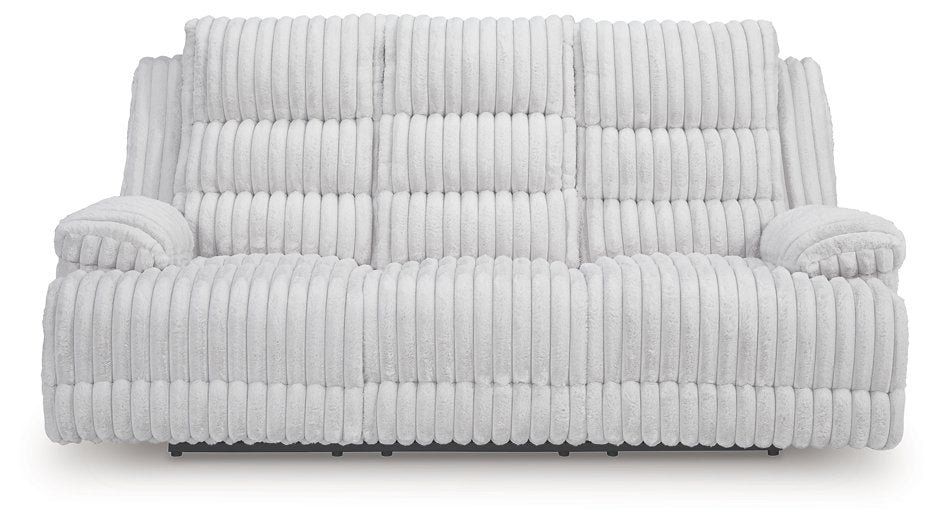Rhines Falls Power Reclining Sofa with Drop Down Table