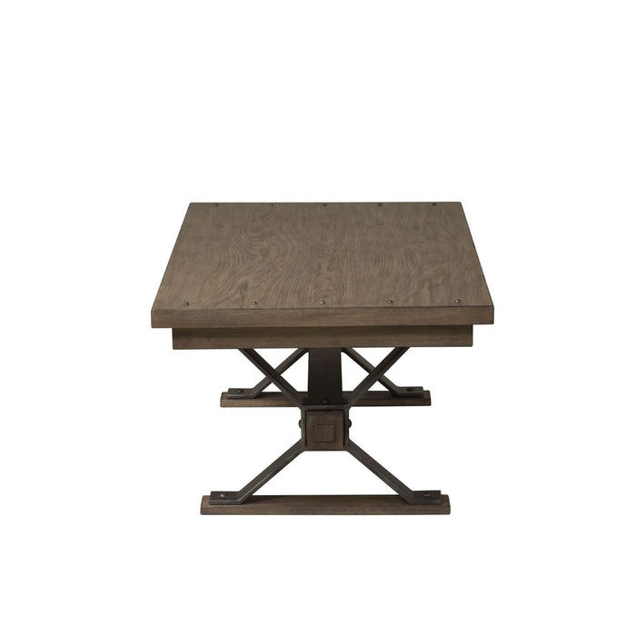 Sonoma Road Rectangular Cocktail Table in Weathered Beaten Bark