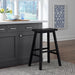 Liberty Furniture Creations II 30 Inch Sawhorse Barstool in Black (Set of 2) image