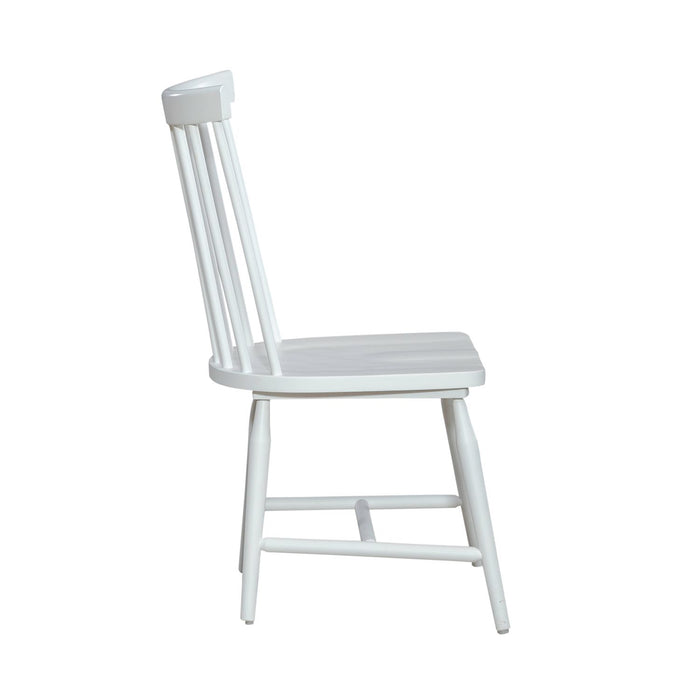 Palmetto Heights Spindle Back Side Chair (Set of 2) in Two-Tone